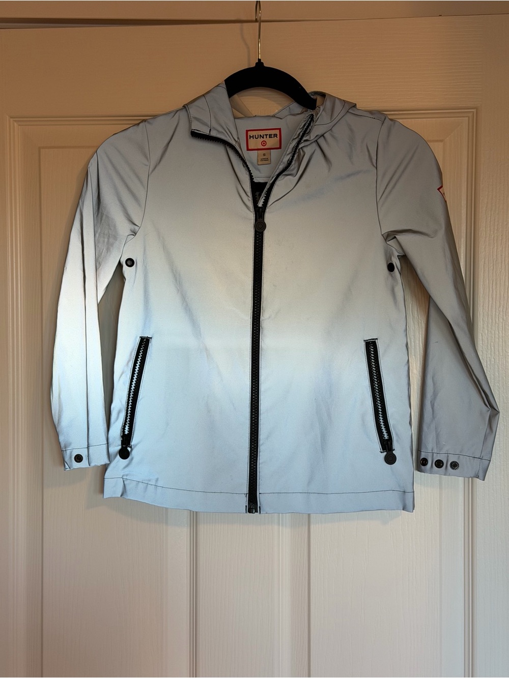 Hunter Kids Reflective Rain Jacket